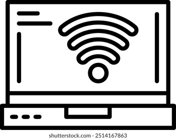 1572 - Wi Fi Vector Icon Design