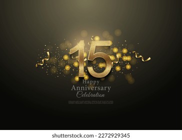 15th anniversary with festive concept.