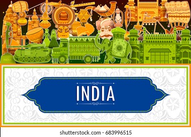 15th August Independence of India tricolor background in vector