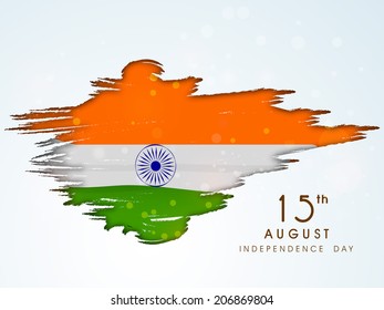 15th of August, Indian Independence Day celebrations background. 