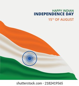 15th August Indian independence day social media post design