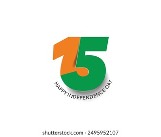 15th August Indian Independence Day concept