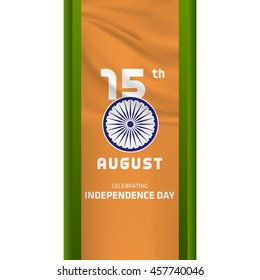 15th August Indian Independence Day poster template