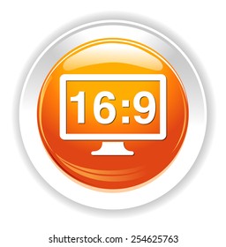 16 9 display  button