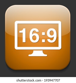 16 9 display icon