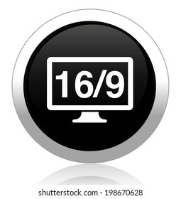 16 9 display icon