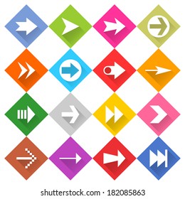 16 arrow icon set 02