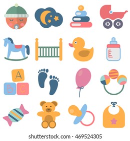 16 Baby icons