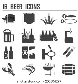  16 beer icons 