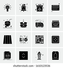 16 Business Universal Icons Vector. Creative Icon Illustration to use in web and Mobile Related project.