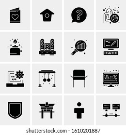 16 Business Universal Icons Vector. Creative Icon Illustration to use in web and Mobile Related project.