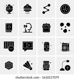 16 Business Universal Icons Vector. Creative Icon Illustration to use in web and Mobile Related project.