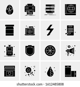 16 Business Universal Icons Vector. Creative Icon Illustration to use in web and Mobile Related project.