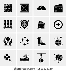 16 Business Universal Icons Vector. Creative Icon Illustration to use in web and Mobile Related project.