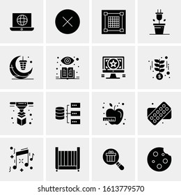 16 Business Universal Icons Vector. Creative Icon Illustration to use in web and Mobile Related project.