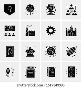 16 Business Universal Icons Vector. Creative Icon Illustration to use in web and Mobile Related project.