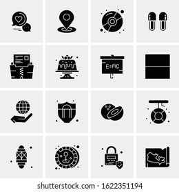 16 Business Universal Icons Vector. Creative Icon Illustration to use in web and Mobile Related project.