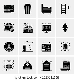 16 Business Universal Icons Vector. Creative Icon Illustration to use in web and Mobile Related project.