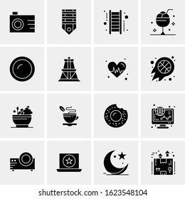 16 Business Universal Icons Vector. Creative Icon Illustration to use in web and Mobile Related project.