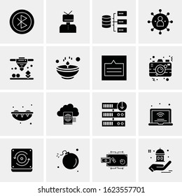 16 Business Universal Icons Vector. Creative Icon Illustration to use in web and Mobile Related project.