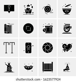 16 Business Universal Icons Vector. Creative Icon Illustration to use in web and Mobile Related project.
