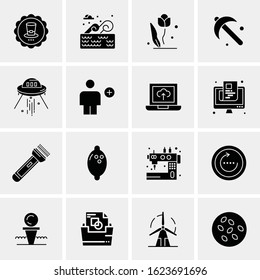16 Business Universal Icons Vector. Creative Icon Illustration to use in web and Mobile Related project.