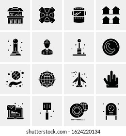 16 Business Universal Icons Vector. Creative Icon Illustration to use in web and Mobile Related project.
