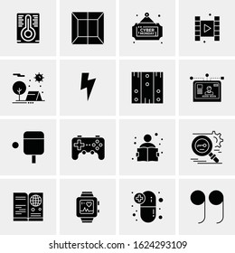16 Business Universal Icons Vector. Creative Icon Illustration to use in web and Mobile Related project.