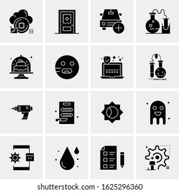 16 Business Universal Icons Vector. Creative Icon Illustration to use in web and Mobile Related project.