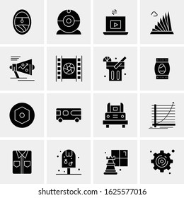16 Business Universal Icons Vector. Creative Icon Illustration to use in web and Mobile Related project.