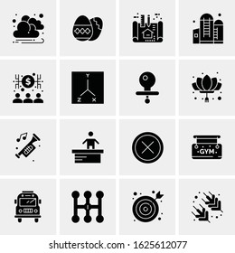 16 Business Universal Icons Vector. Creative Icon Illustration to use in web and Mobile Related project.
