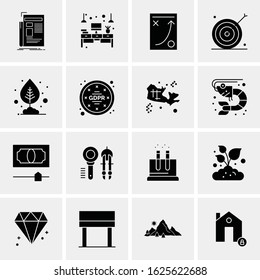 16 Business Universal Icons Vector. Creative Icon Illustration to use in web and Mobile Related project.
