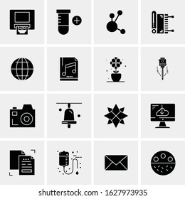 16 Business Universal Icons Vector. Creative Icon Illustration to use in web and Mobile Related project.