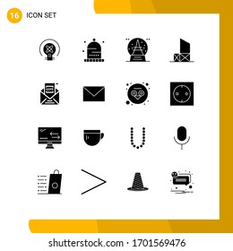 16 Creative Icons Modern Signs and Symbols of commission; rescue; holiday; lifeguard; baywatch Editable Vector Design Elements