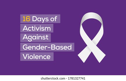 16 Days of Activism Against Gender-Based Violence is an international campaign to challenge violence against women and girls. The campaign runs every year from 25 November to 10 December.