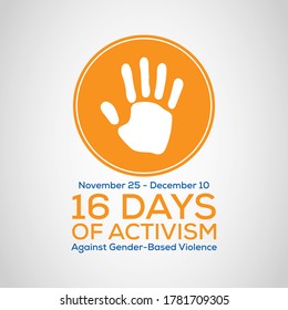 16 Days of Activism Against Gender-Based Violence is an international campaign to challenge violence against women and girls. The campaign runs every year from 25 November to 10 December.