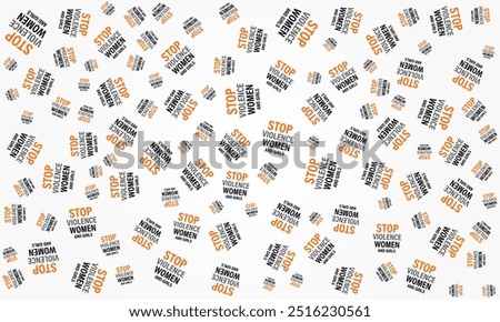 16 Days of Activism are observed to raise awareness of gender-based violence During the month of November 25 through December 10. Banner poster, flyer and background design template. Vector.