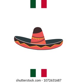 16 de Septiembre (16th of September) Mexican Independence Day icon. fieastas patrias. EPS 10 vector.