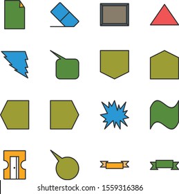  16 decent icon sheet of universal
