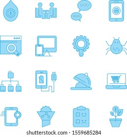  16 decent icon sheet of universal
