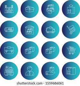  16 decent icon sheet of universal
