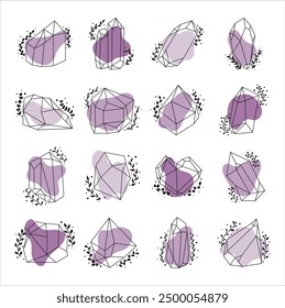 16 Diamond Crystal Set Collection