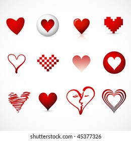 16 different heart symbols - valentine inspiration