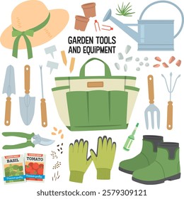 16 gardening tools and equipment