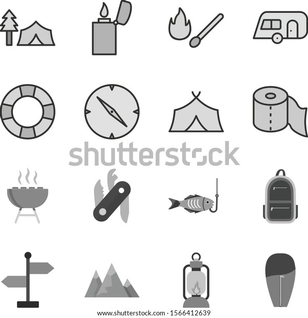 16 Icon Set Of camping For Personal And
Commercial Use...
