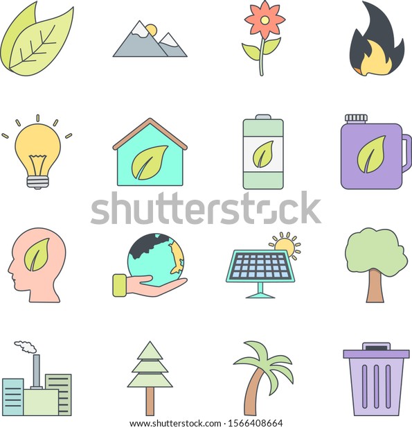 16\
Icon Set Of eco For Personal And Commercial\
Use...\
