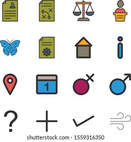 16 icon set of Universal  for your website and project
   
