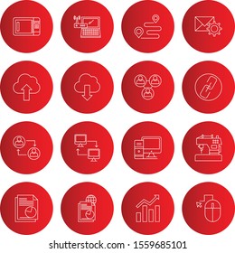 16 icon set of Universal  for your website and project
 