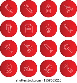 16 icon set of Universal  for your website and project
 