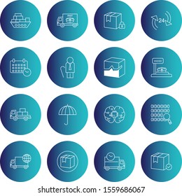  16 icon set of Universal  for your website and project
 